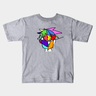 Abstract Guy Kids T-Shirt